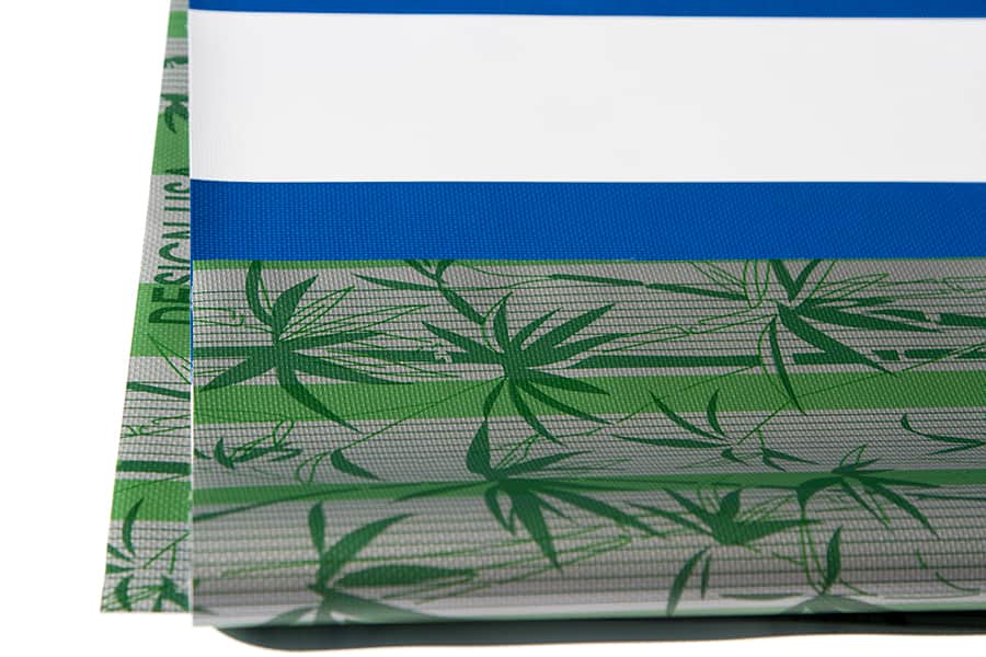 Strip Printed Tarpaulin