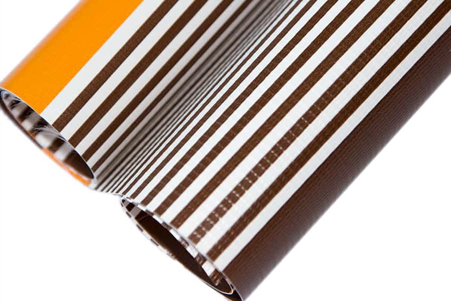 Stripped Tarpaulin