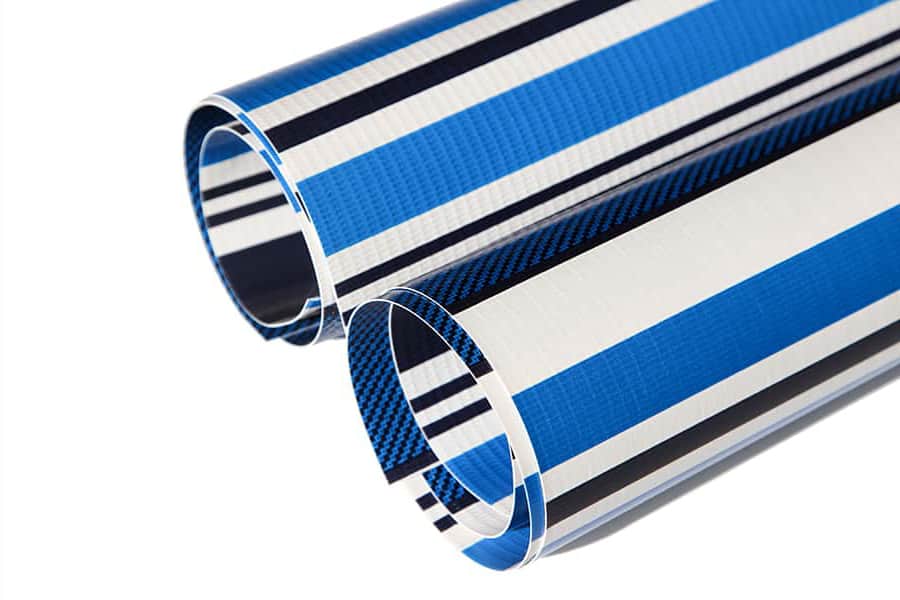 Stripped Tarpaulin