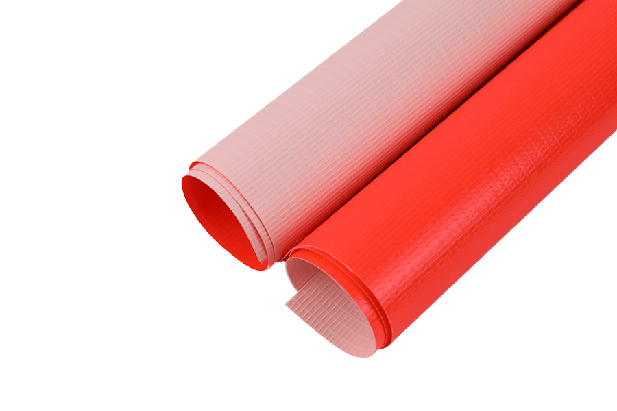 Fluorescent Tarpaulin for Warning Sign 240g 200x200D18x12