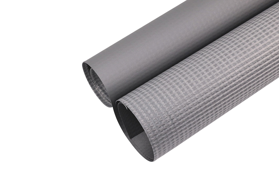 PVC Tarpaulin for Dry Bag Silver 0.5mm 1000D9x9