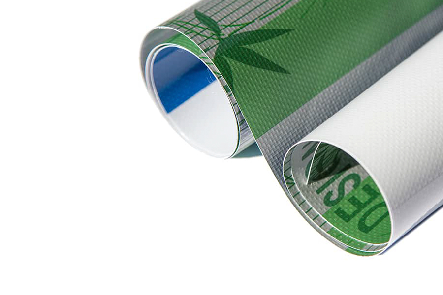 Strip Printed Tarpaulin