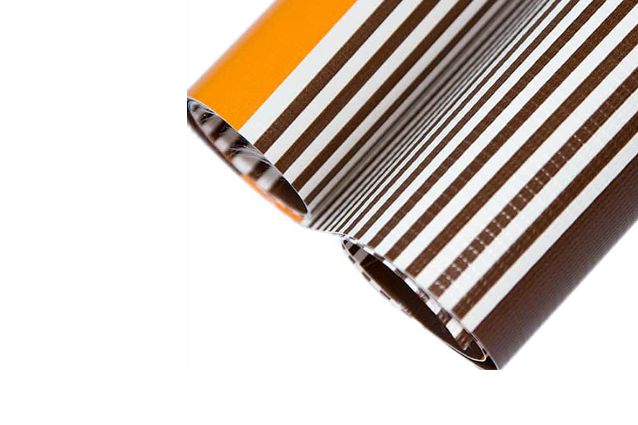 Stripped Tarpaulin